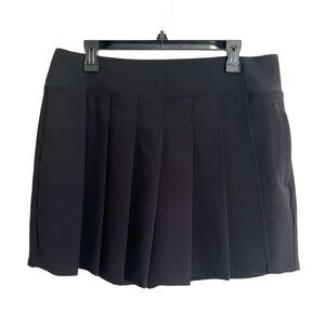 Athleta Women’s Black Endless Pleated Skort/Short/Skirt Size 14